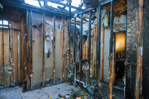 Professional Emergency Fire Cleanup technician working in Bethesda, MD